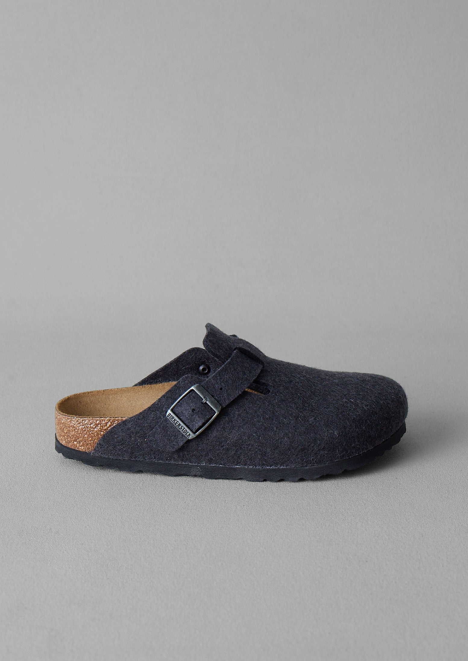 Birkenstock Boston Felted Clogs | Anthracite | TOAST