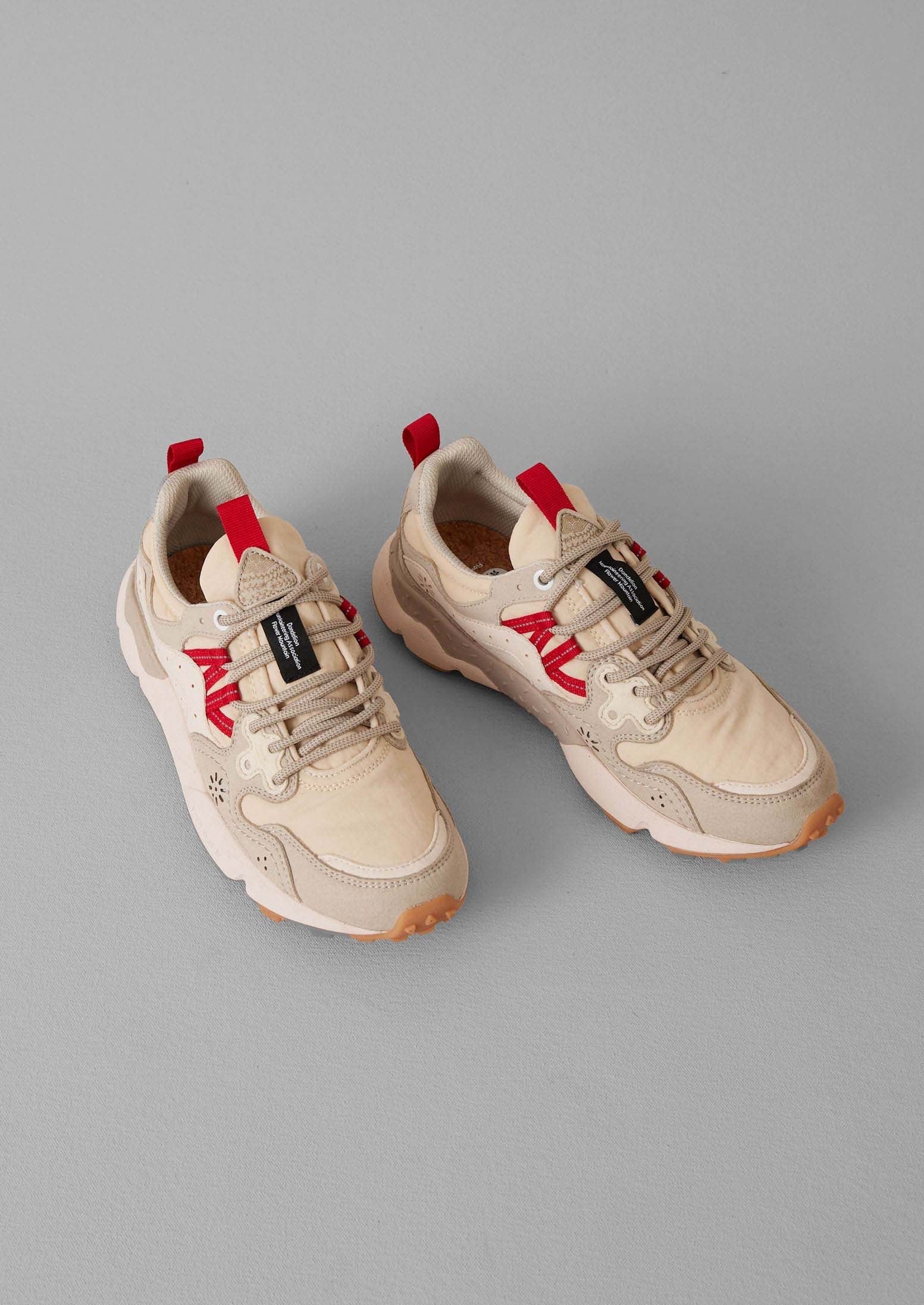 Flower Mountain Yamano Kaiso Trainers | Cherry/Chalk | TOAST