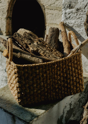 Chatai Weave Hogla Storage Basket | Natural