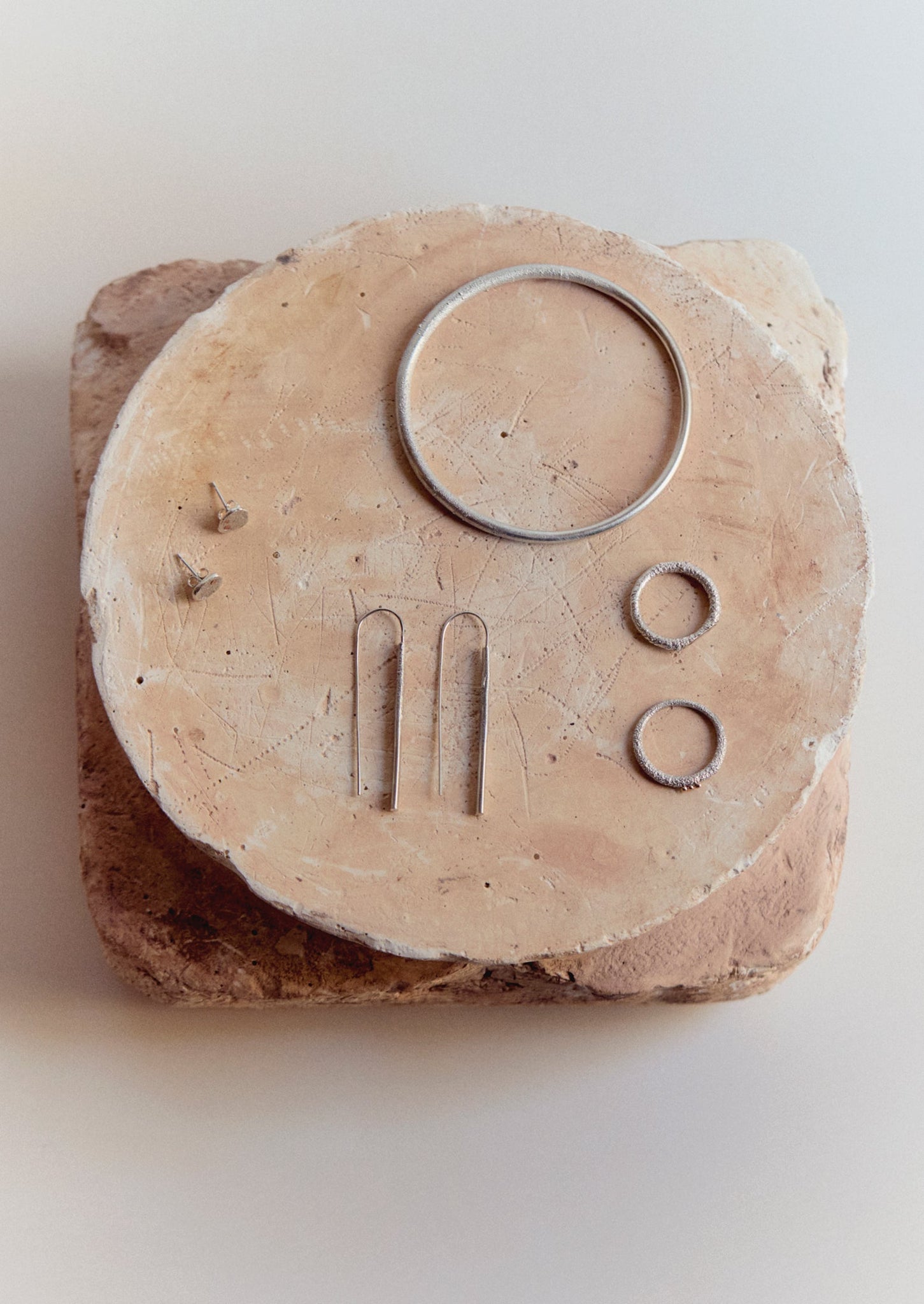 Lindey Tydeman Hewn Ring | Silver/Copper