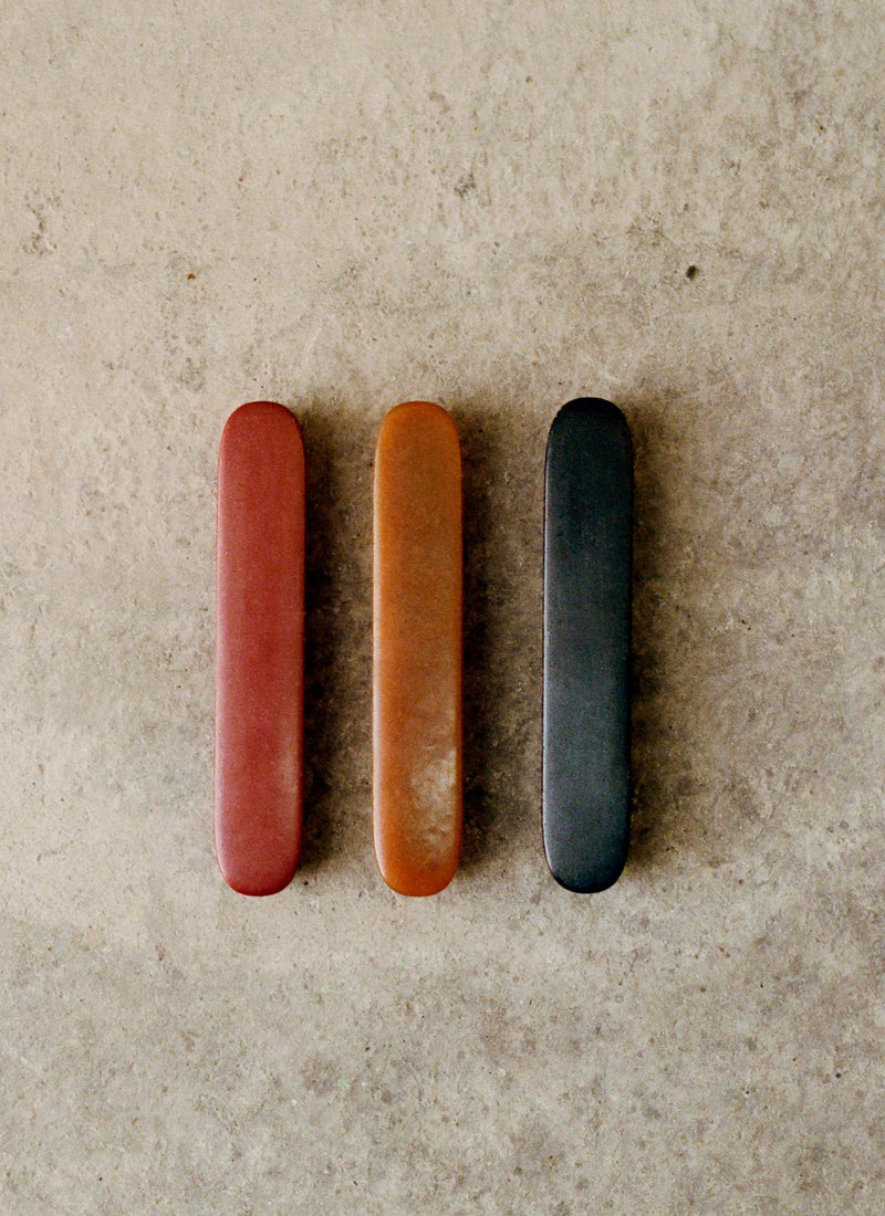 Jacob Marks Pine Resin Handle Burnt Red | Burnt Red