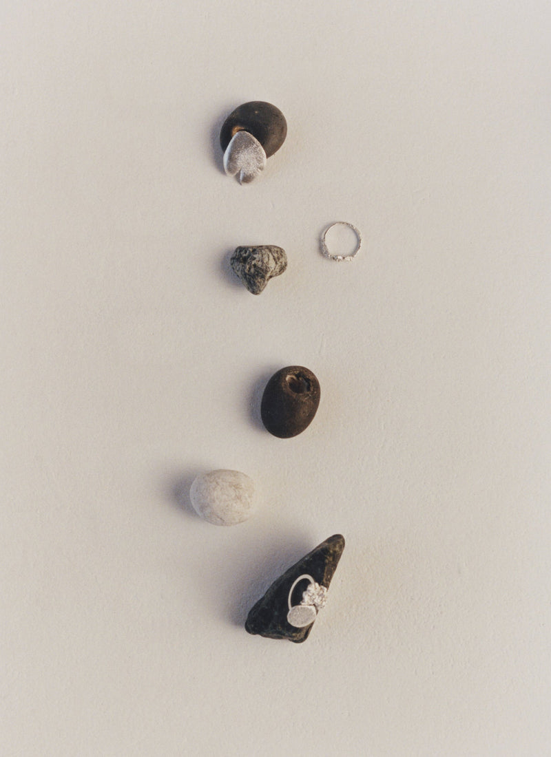 Egle Silko Texture Ring | Silver