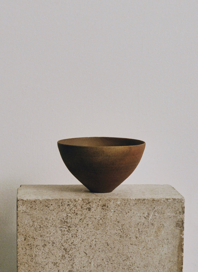 Yuichi Romita Wood Fired Rice Bowl | Ash Brown