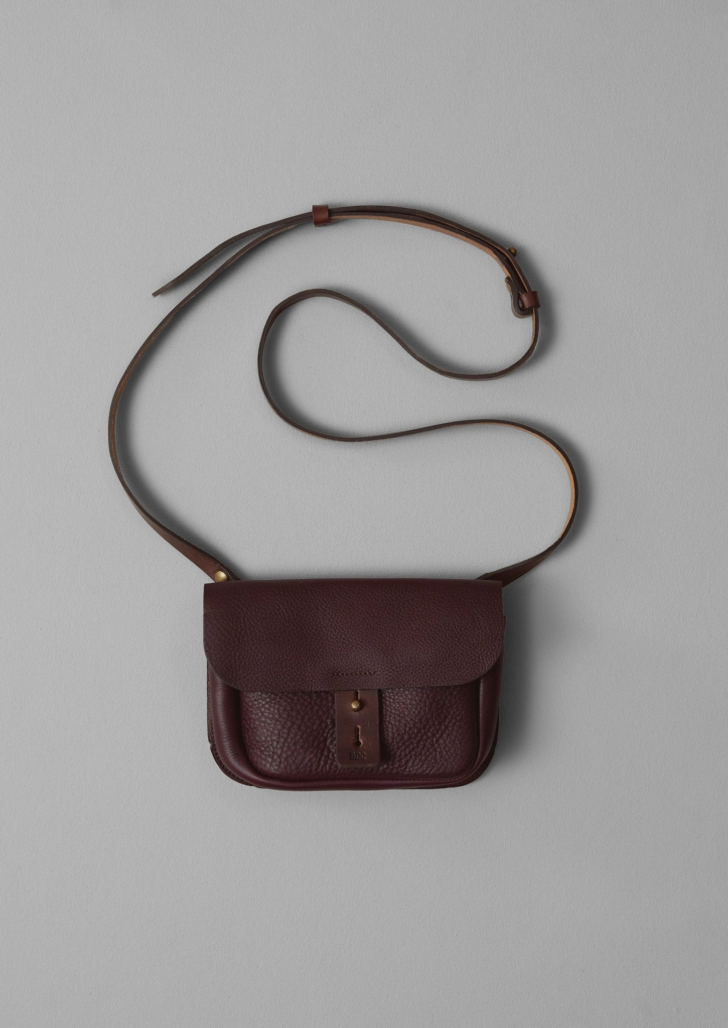 Bleu De Chauffe Mini Workwear Bag | Burgundy