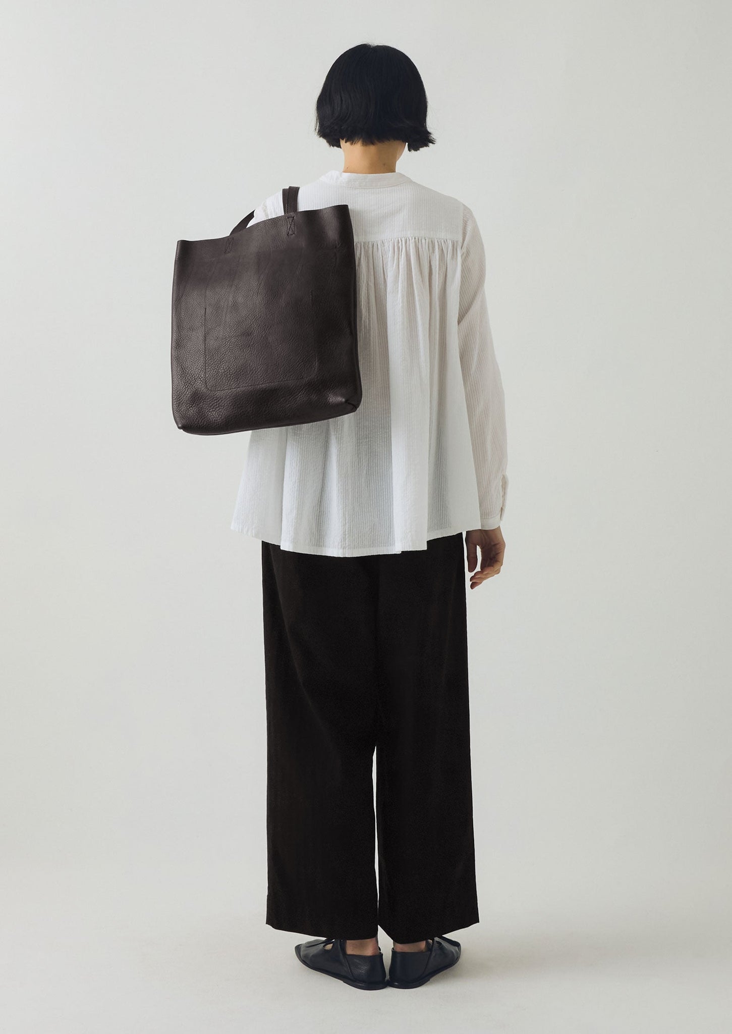 Kate Sheridan Leather Tote Bag | Black