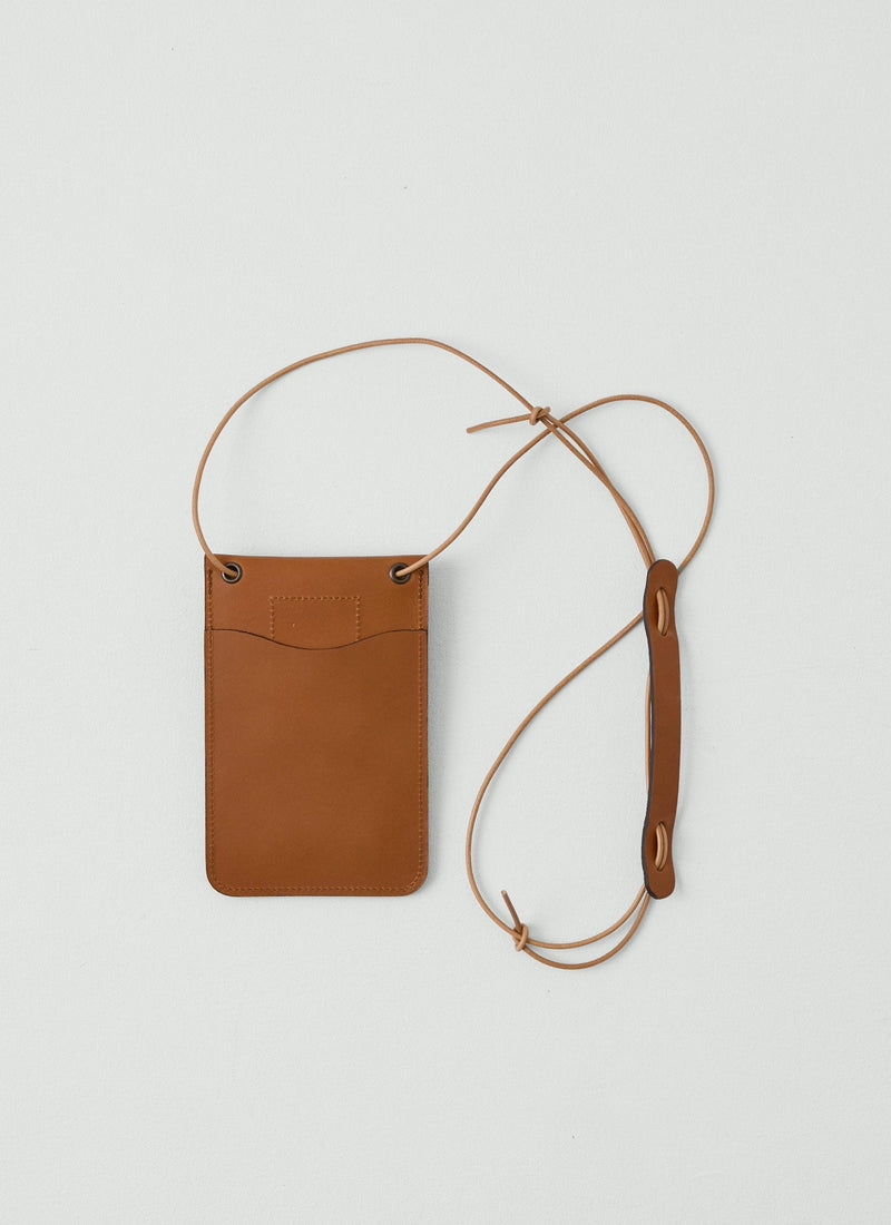 Bleu De Chauffe Leather Pouch | Tan
