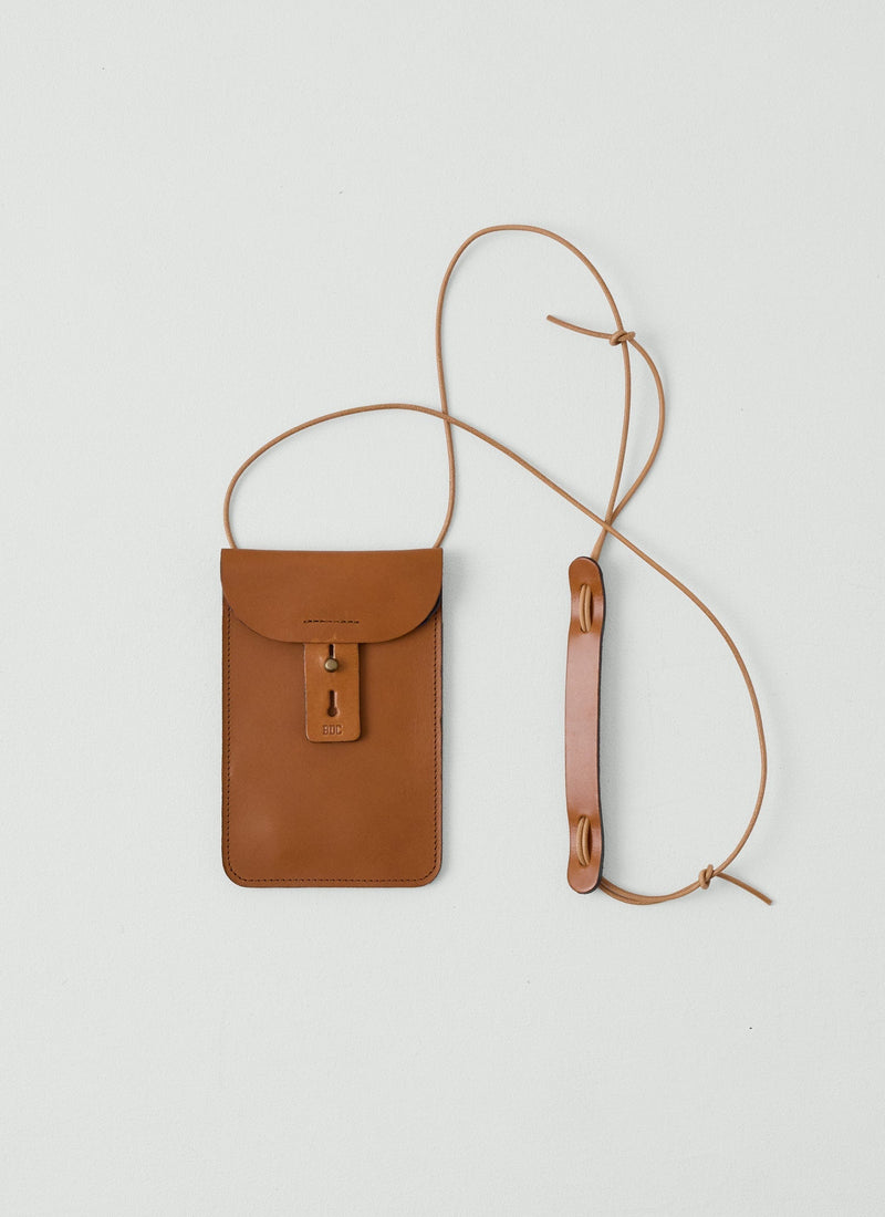 Bleu De Chauffe Leather Pouch | Tan