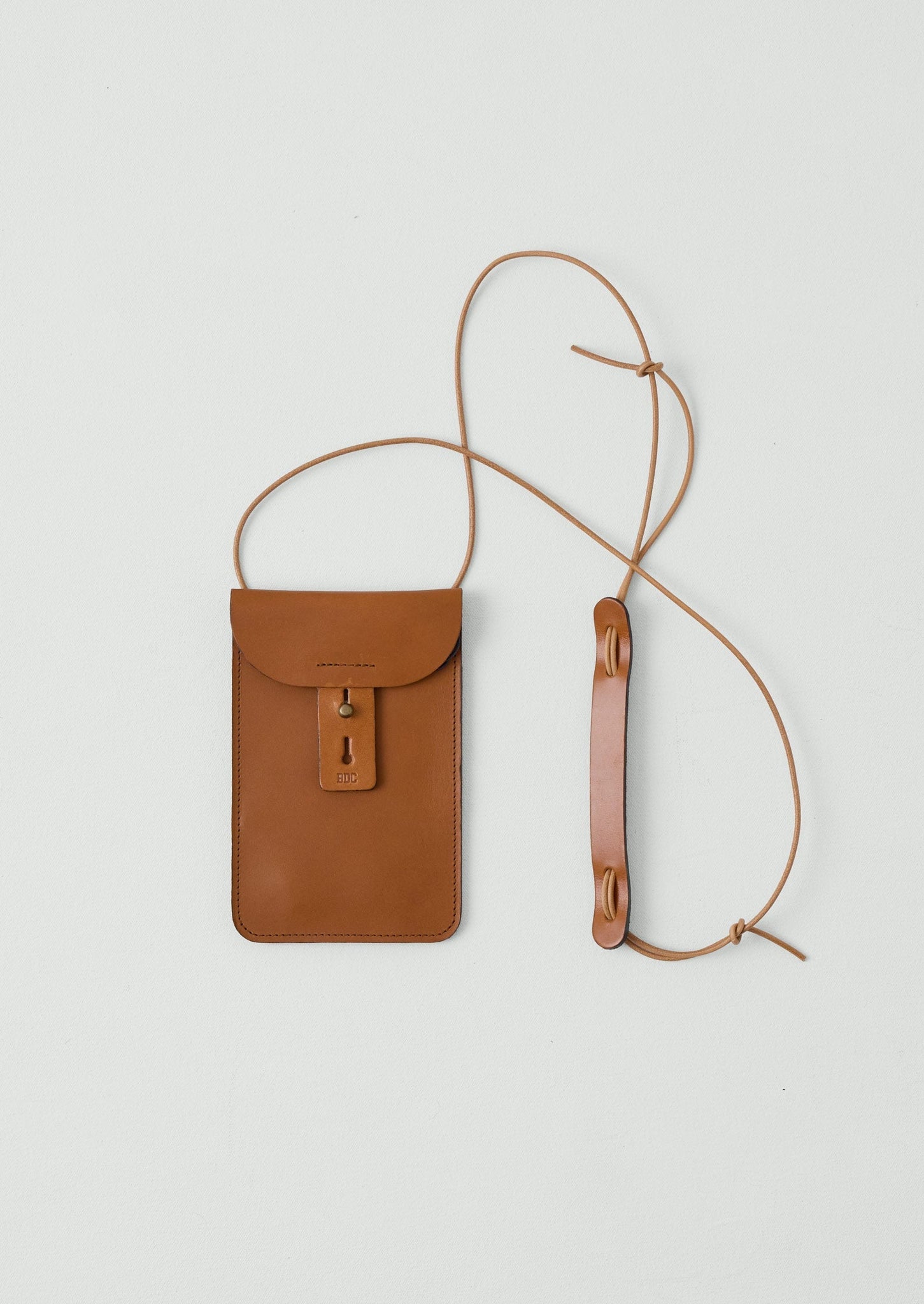 Bleu De Chauffe Leather Pouch | Tan