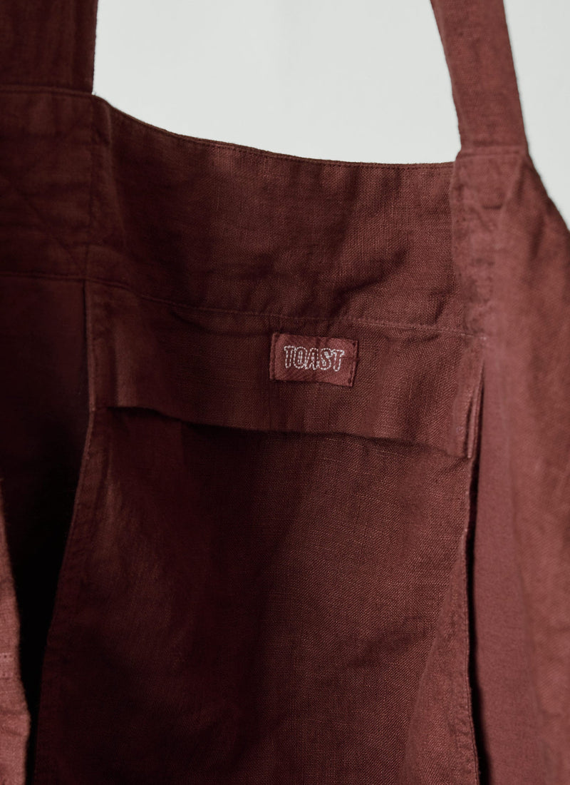 Garment Dyed Linen Bag | Fig
