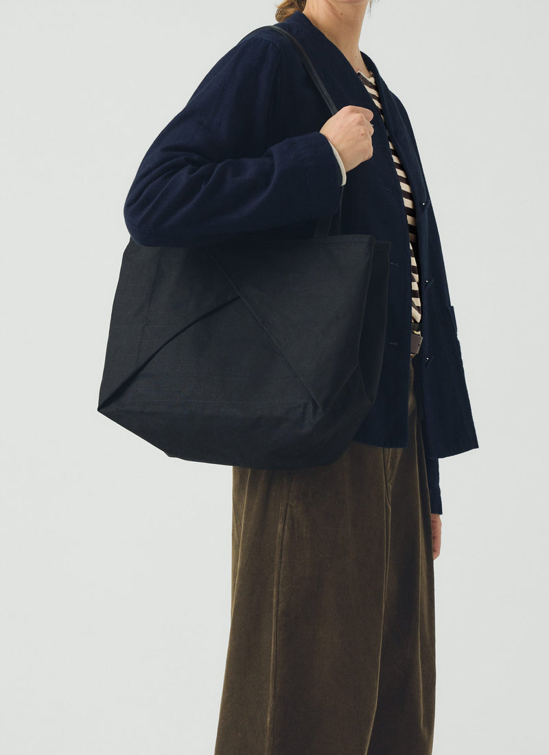 Kate Sheridan Cotton Origami Tote | Black