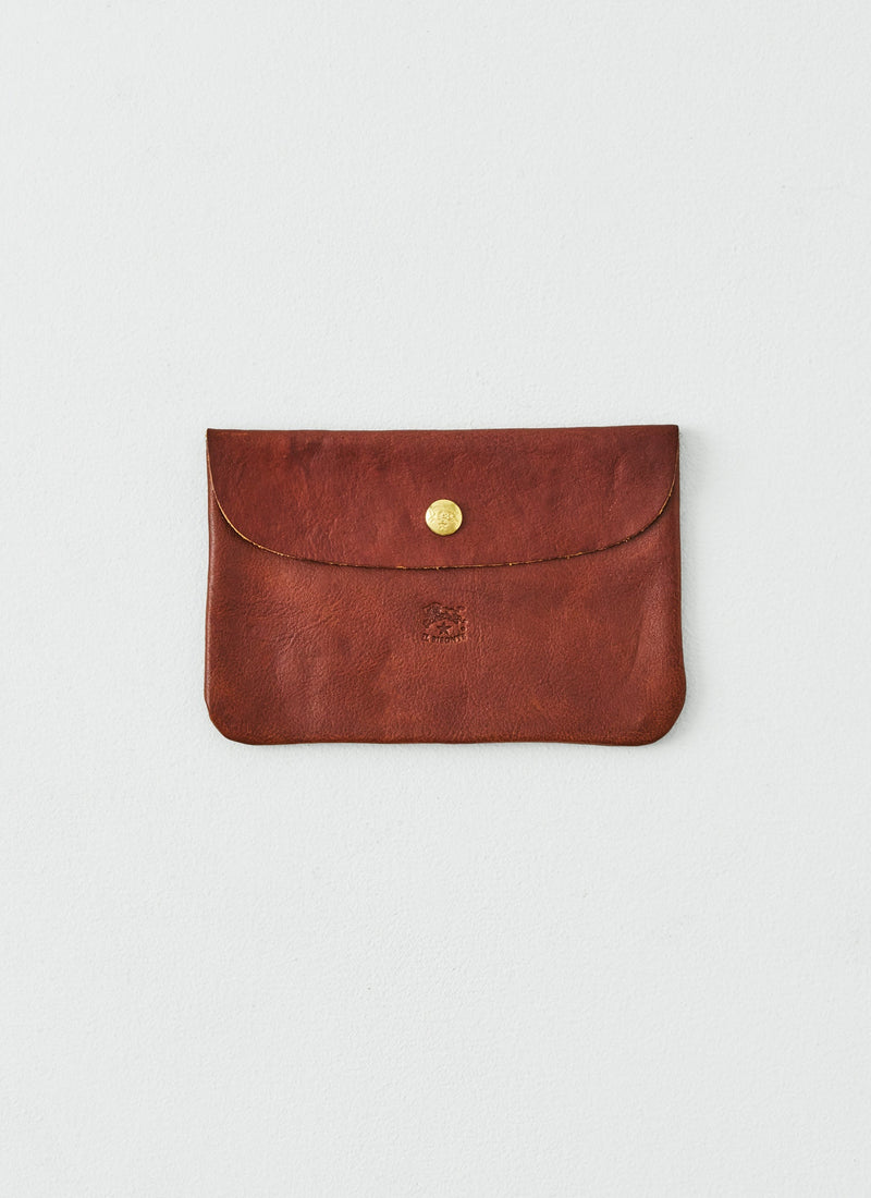 Il Bisonte Envelope Purse | Sepia