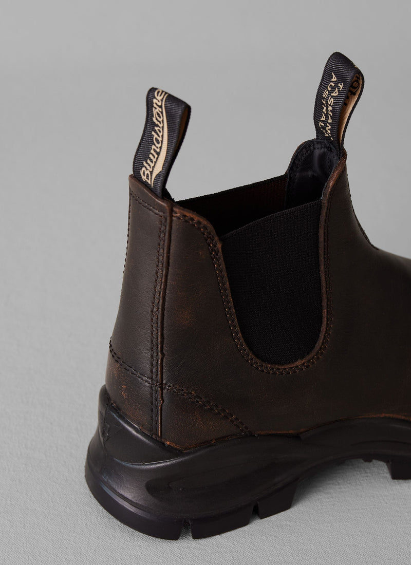 Blundstone Leather Lug Boots | Chocolate
