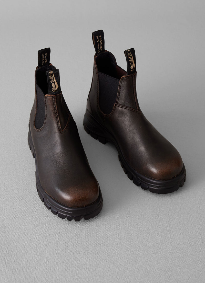 Blundstone Leather Lug Boots | Chocolate