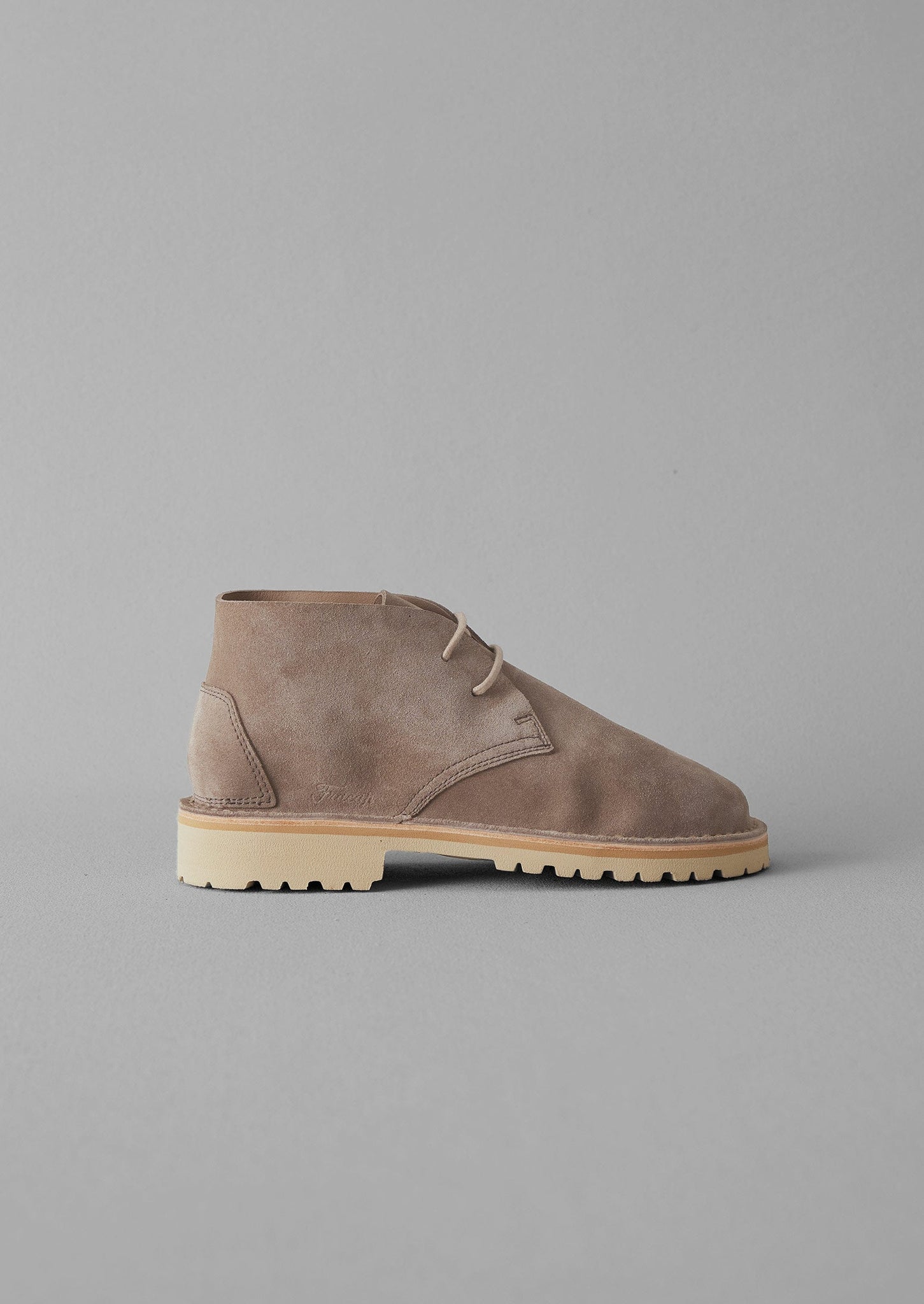 Fracap Suede Desert Boots | Sand