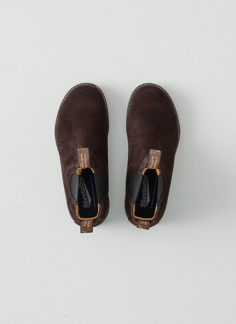 Blundstone Cork Suede Boots | Dark Brown