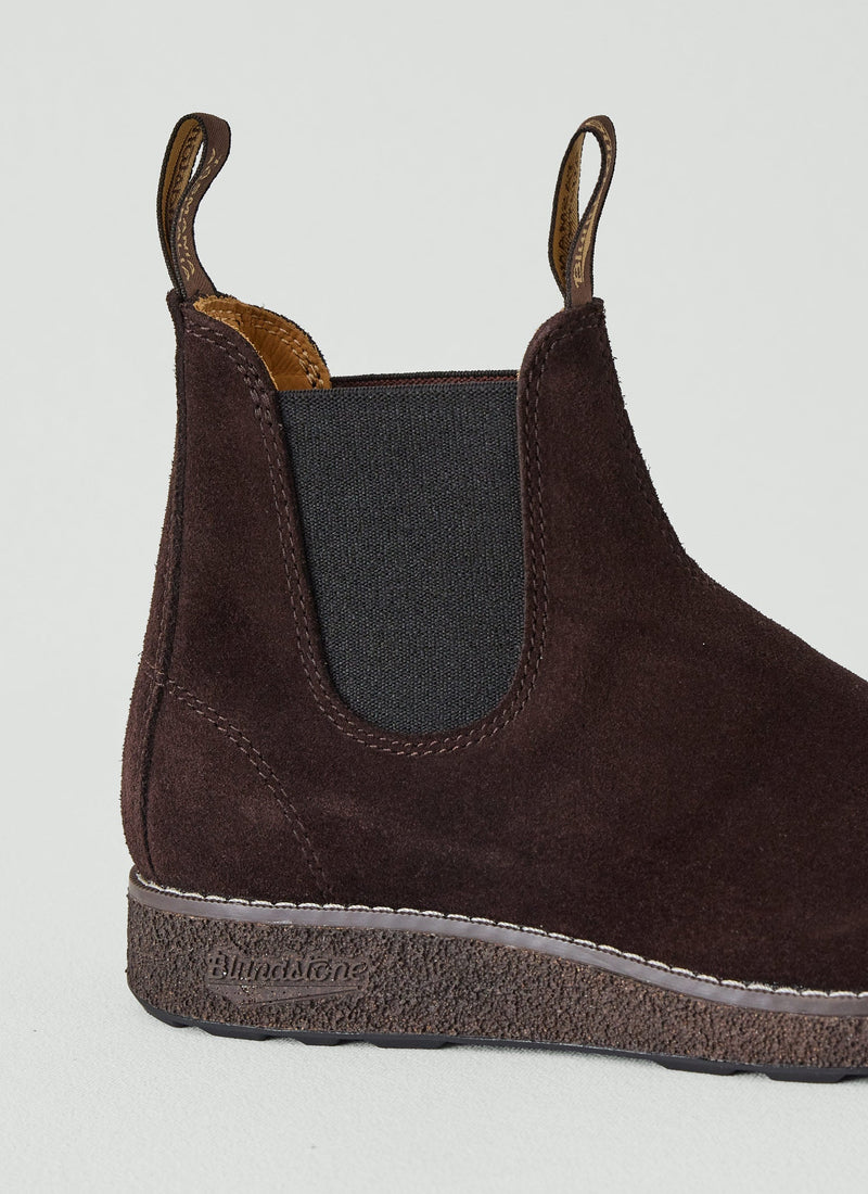 Blundstone Cork Suede Boots | Dark Brown