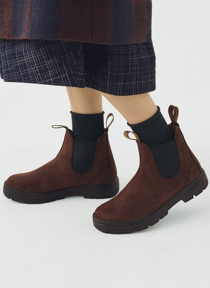 Blundstone Terrain Nubuck Chelsea Boots | Burnt Sienna