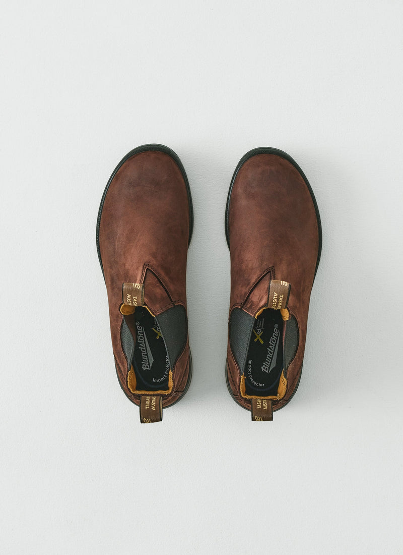 Blundstone Terrain Nubuck Chelsea Boots | Burnt Sienna