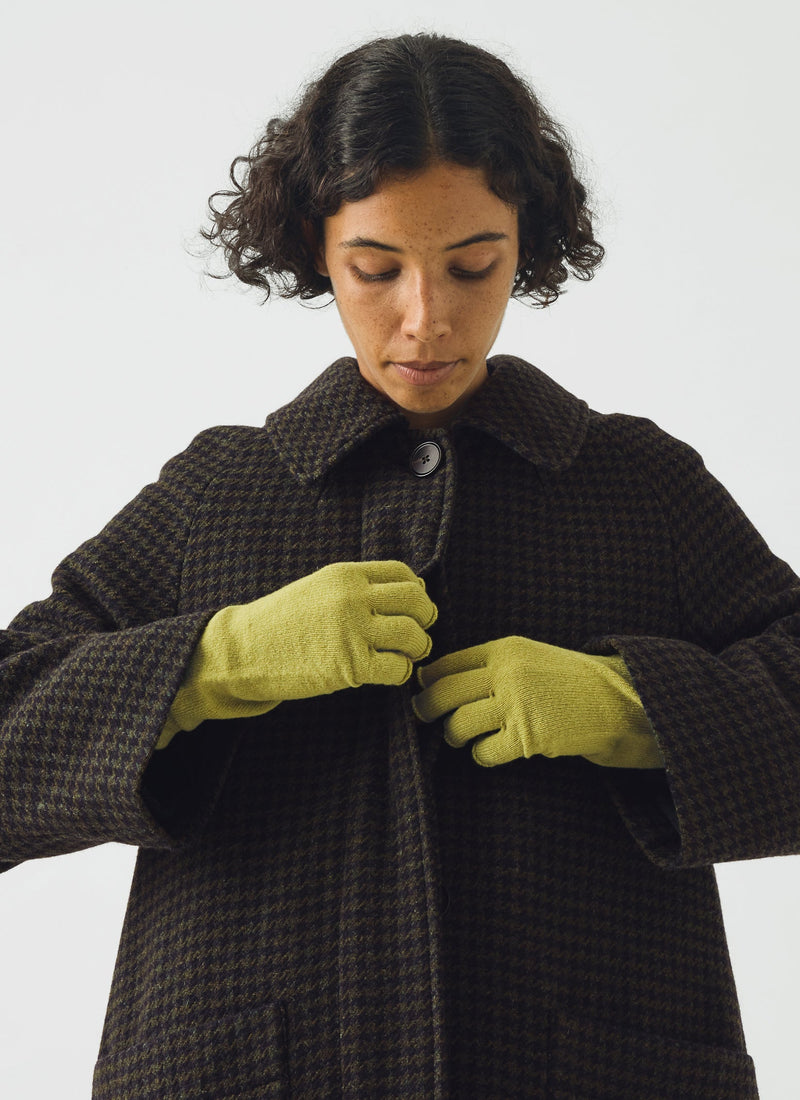 Nishiguchi Kutsushita Merino Tipless Gloves | Pistachio