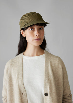 Decho Weatherproof Cotton Cap | Olive