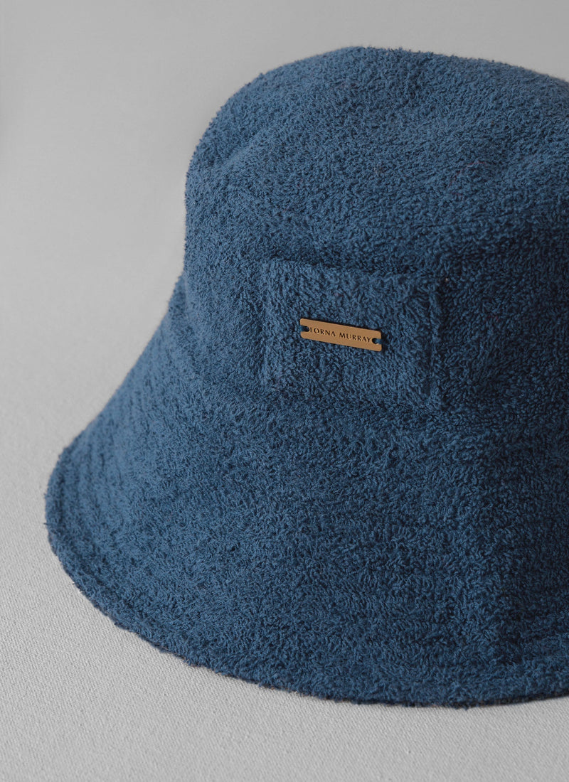 Lorna Murray Towelling Hat | Blue