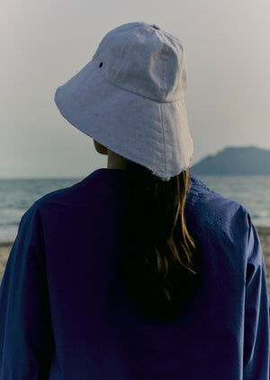 Beton Cire Organic Cotton Hemp Hat | Ecru