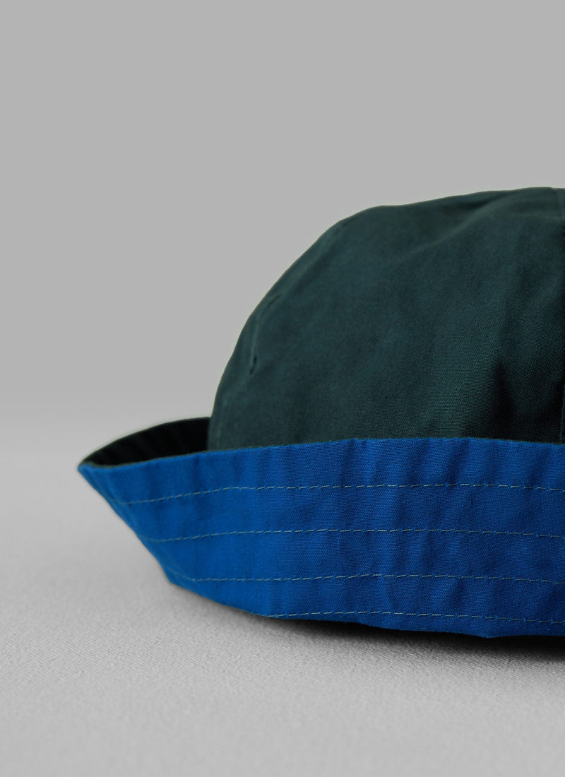 Studio Kettle Dry Waxed Cotton Deck Hat | Navy/French Blue