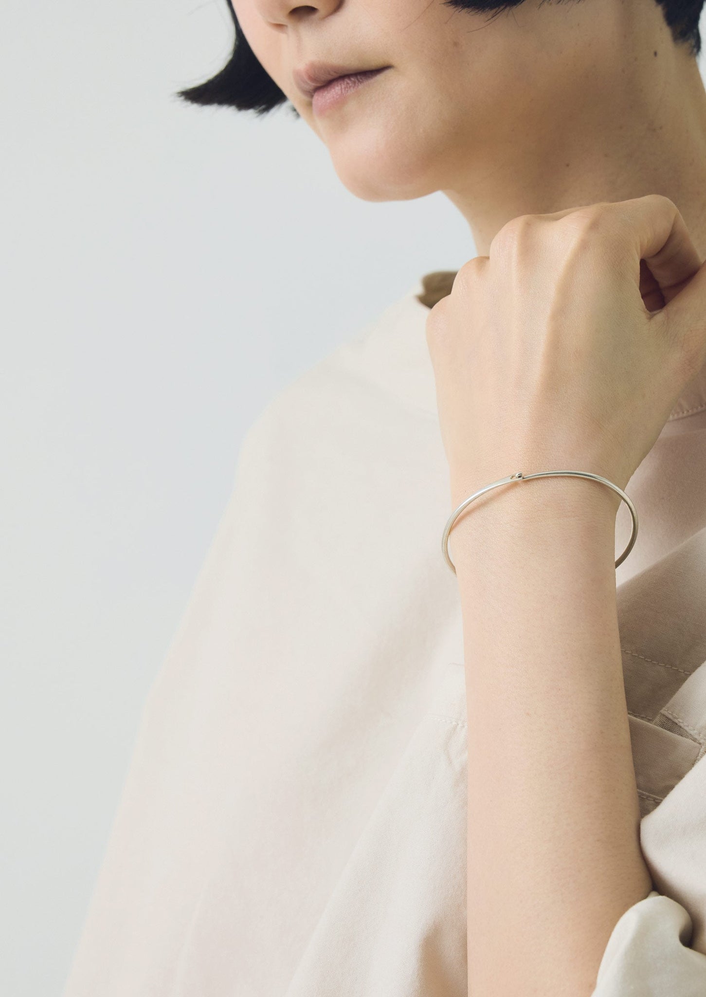 Helena Rohner Silver Wire Bracelet | Silver