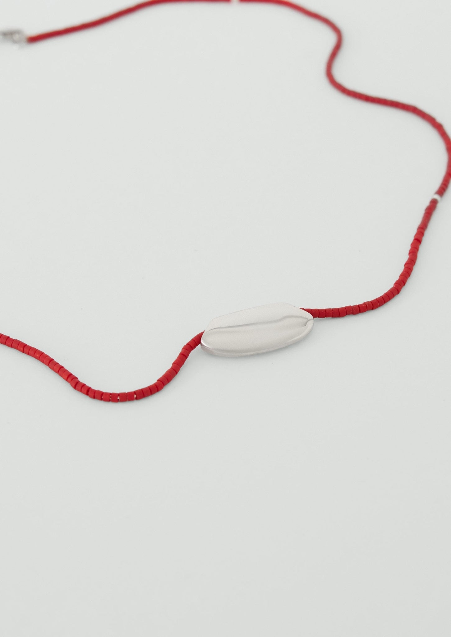 Helena Rohner Miyuki Oval Necklace | Tomato