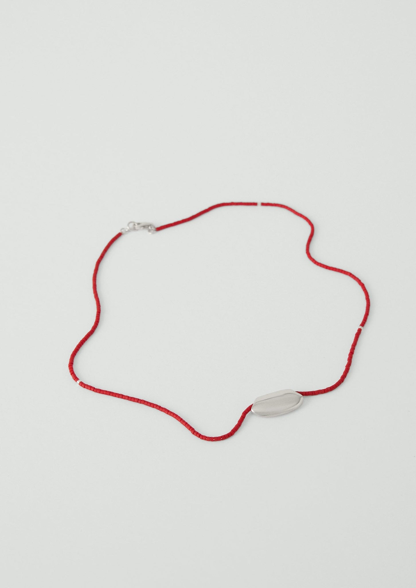 Helena Rohner Miyuki Oval Necklace | Tomato