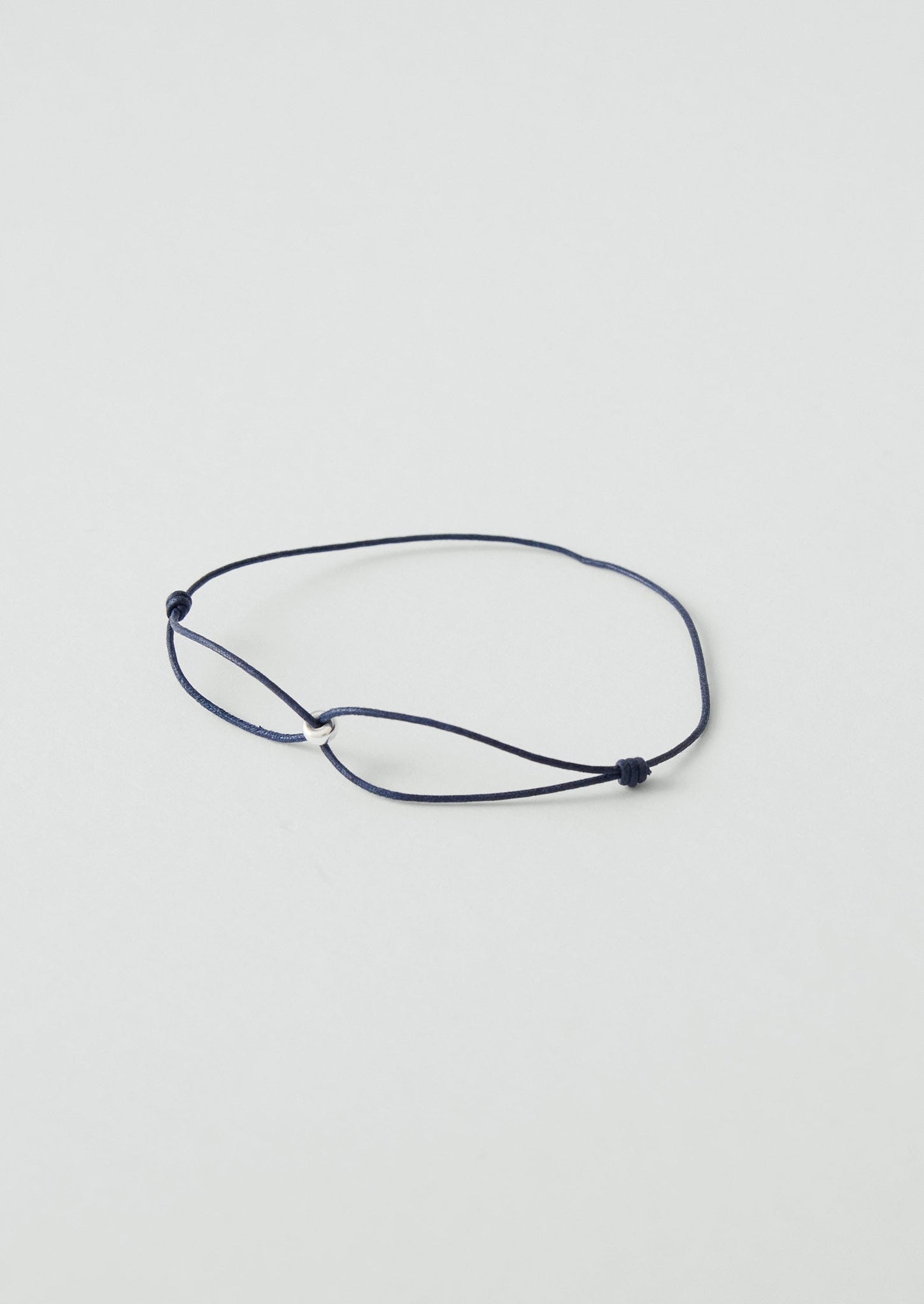 Helena Rohner Silver Bead Bracelet | Navy/Silver