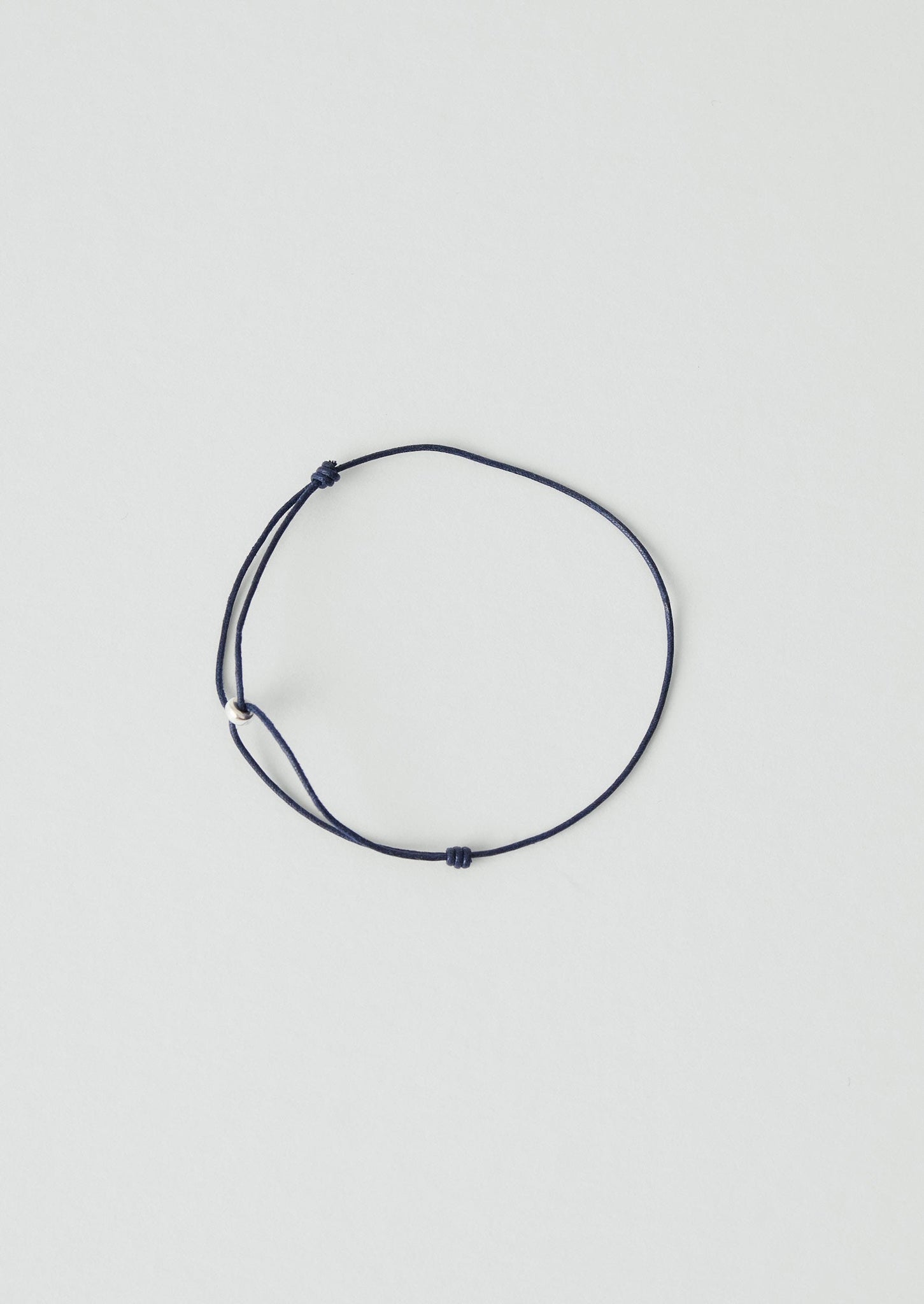 Helena Rohner Silver Bead Bracelet | Navy/Silver