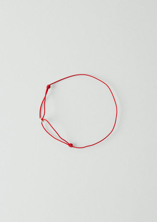 Helena Rohner Silver Bead Bracelet | Tomato/Silver