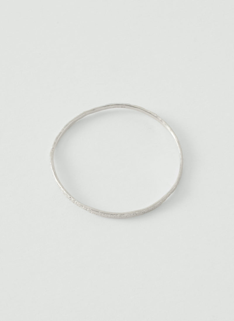 Emily Nixon Fine Silver Urchin Bangle | Silver