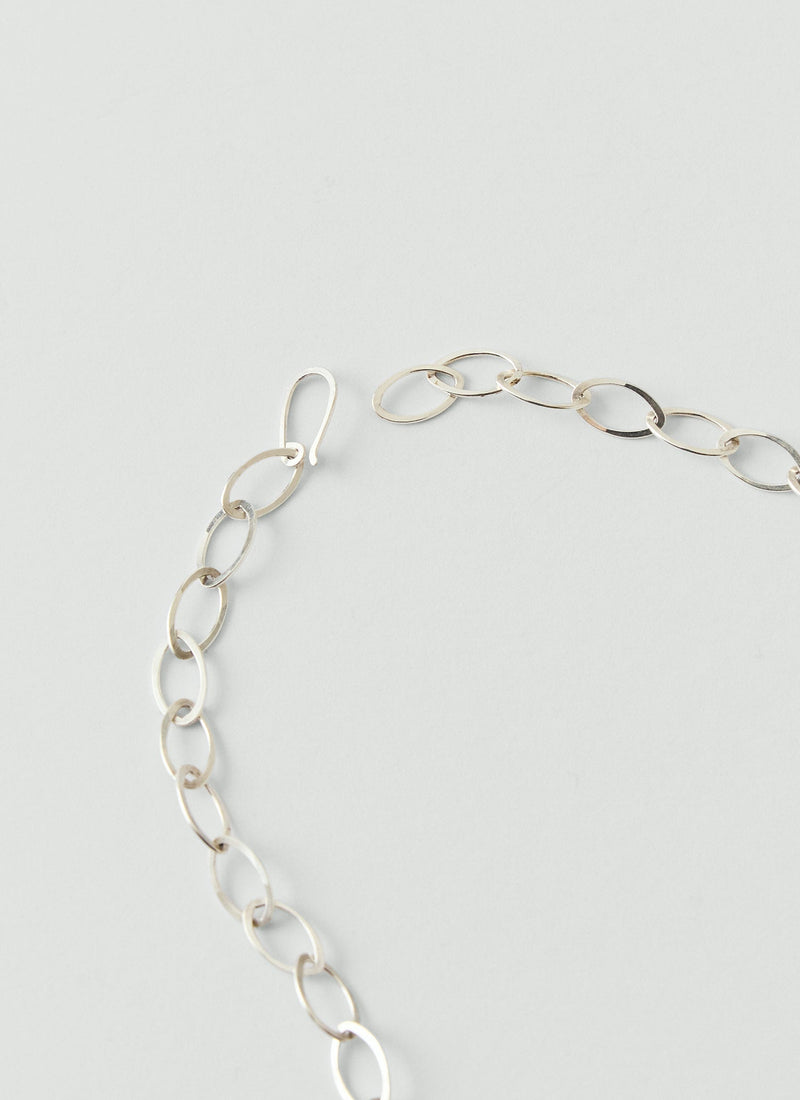 Emma Craig Round Silver Chain Necklace | Silver