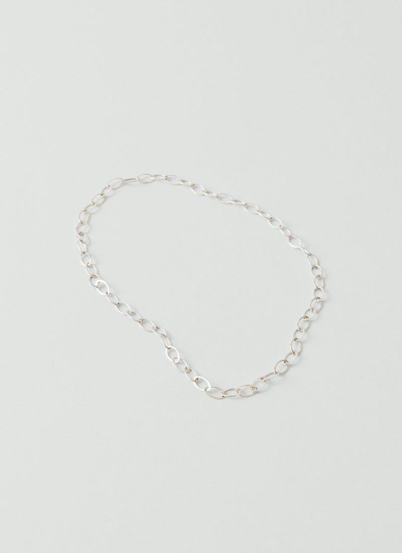 Emma Craig Round Silver Chain Necklace | Silver