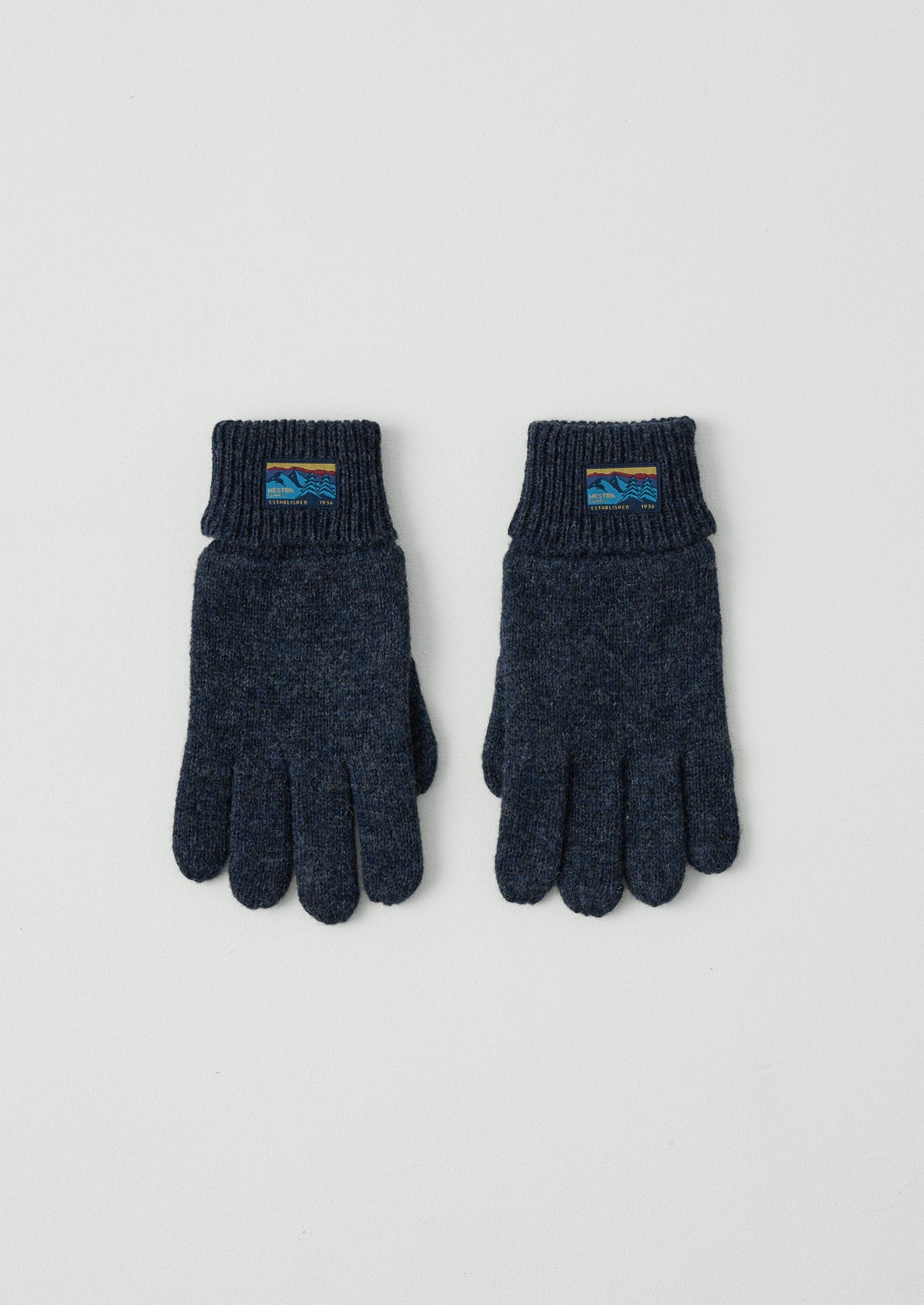 Hestra Knitted Gloves | Navy
