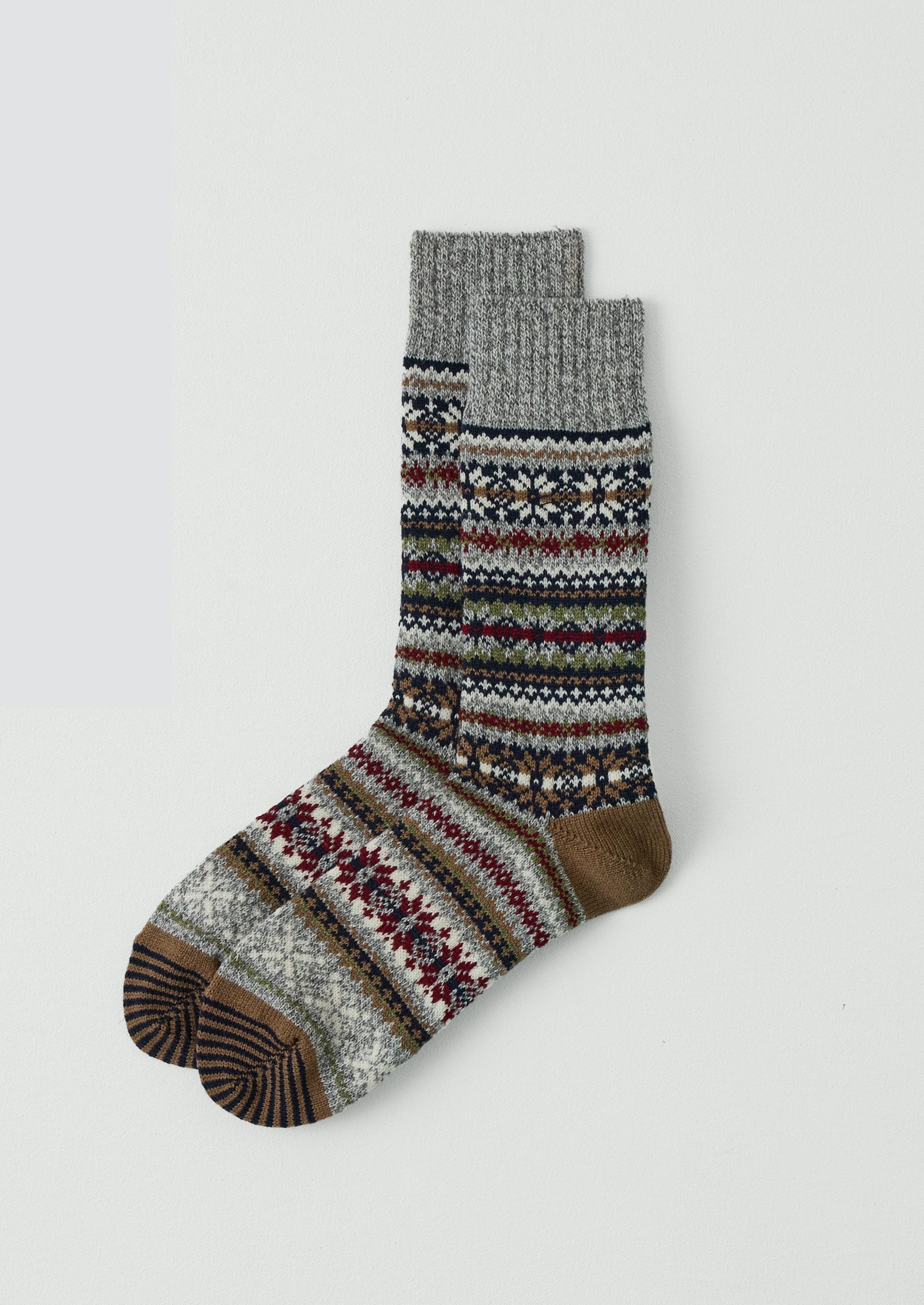 Chup Wool Blend Socks | Grey Multi