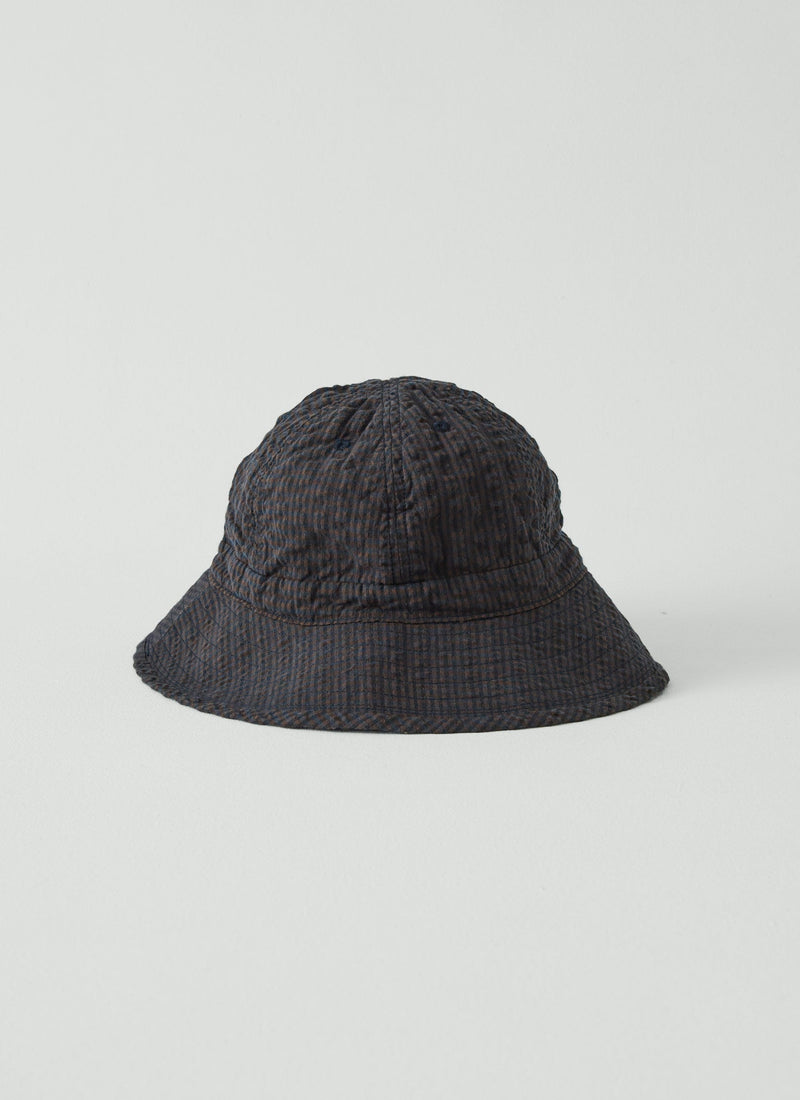 Decho Washi Sun Hat | Brown/Navy