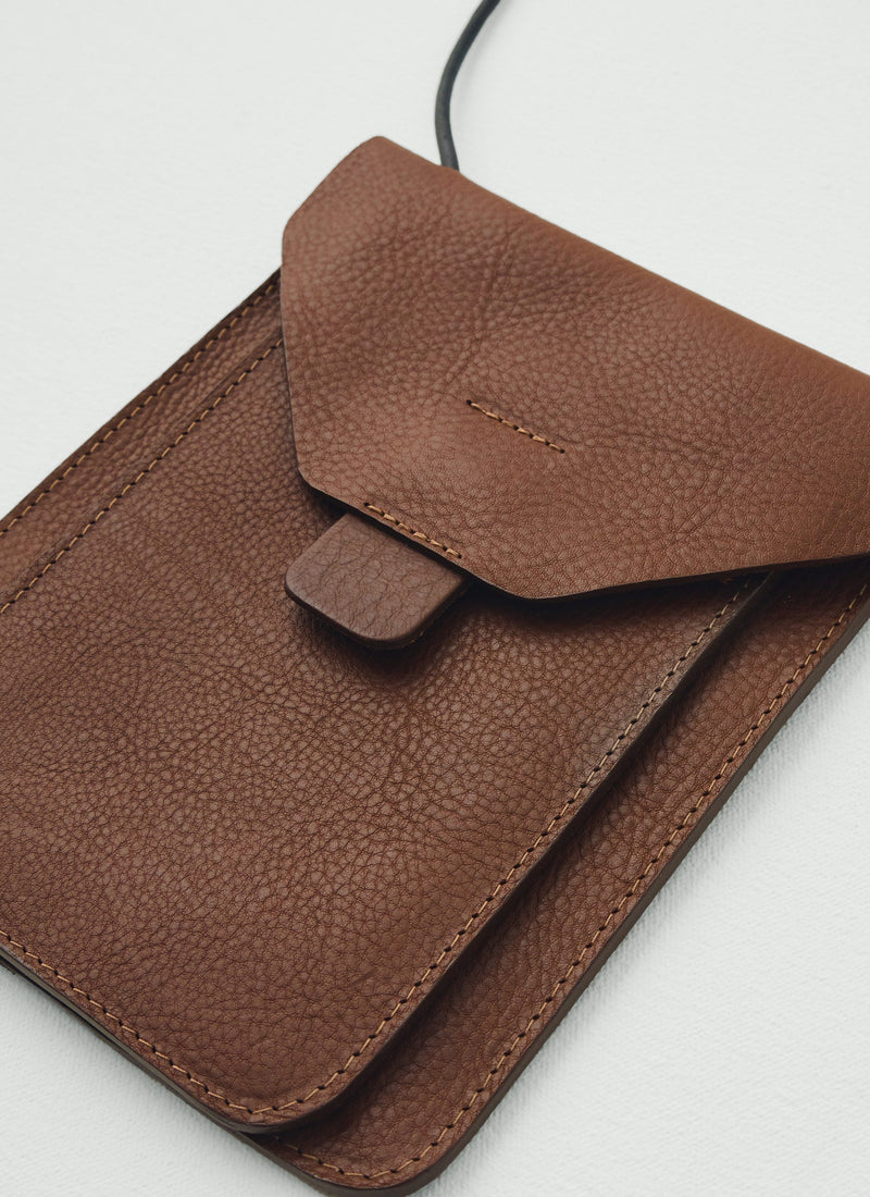 Kate Sheridan Leather Utility Bag | Carob
