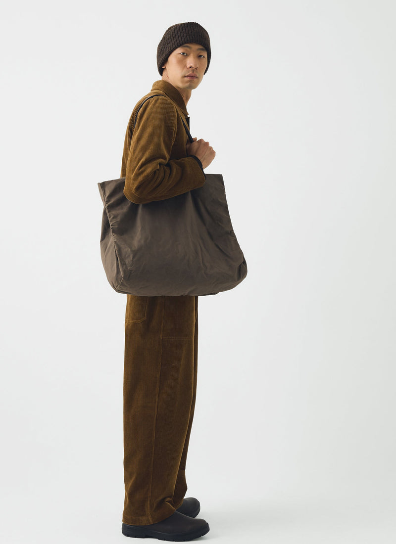 Kate Sheridan Giga Waxed Cotton Tote Bag | Bracken