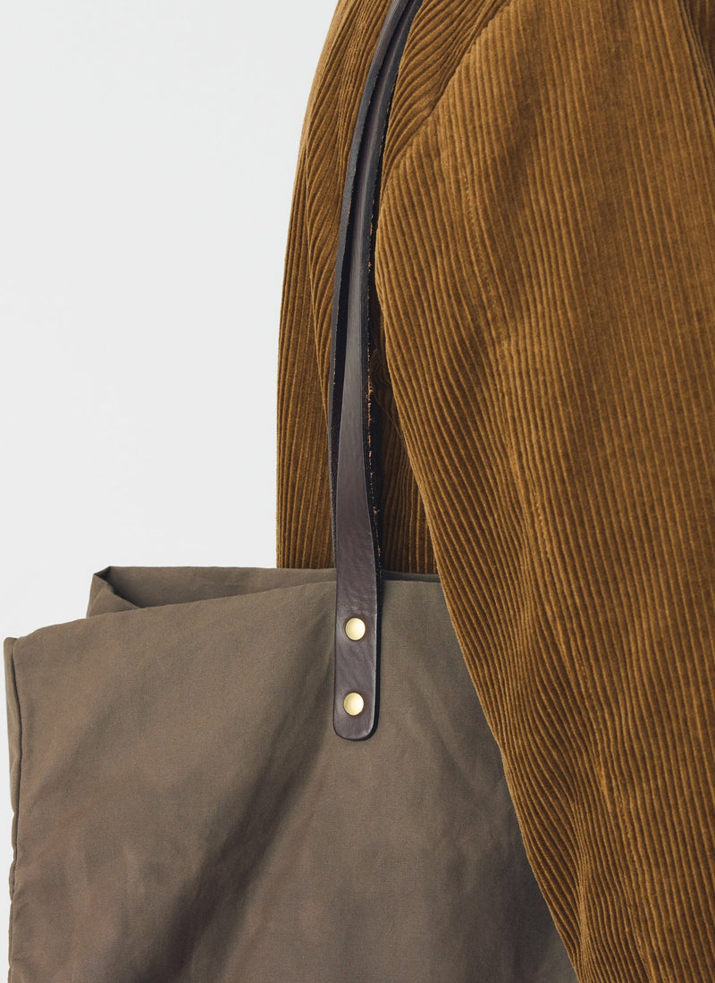 Kate Sheridan Giga Waxed Cotton Tote Bag | Bracken