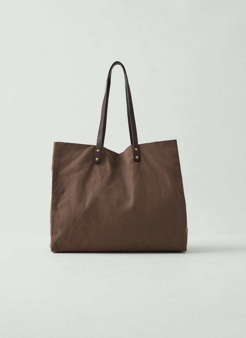 Kate Sheridan Giga Waxed Cotton Tote Bag | Bracken