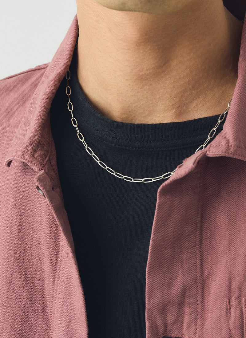 Emma Craig Silver Oval Chain | Silver