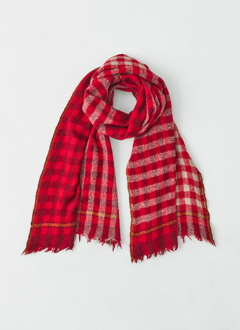 Moismont Wool Scarf | Blaze Red