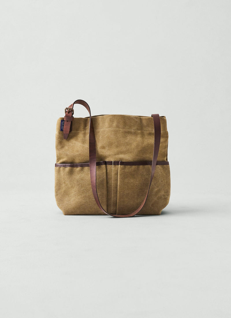 Bleu De Chauffe Gombe Cotton Bag | Khaki