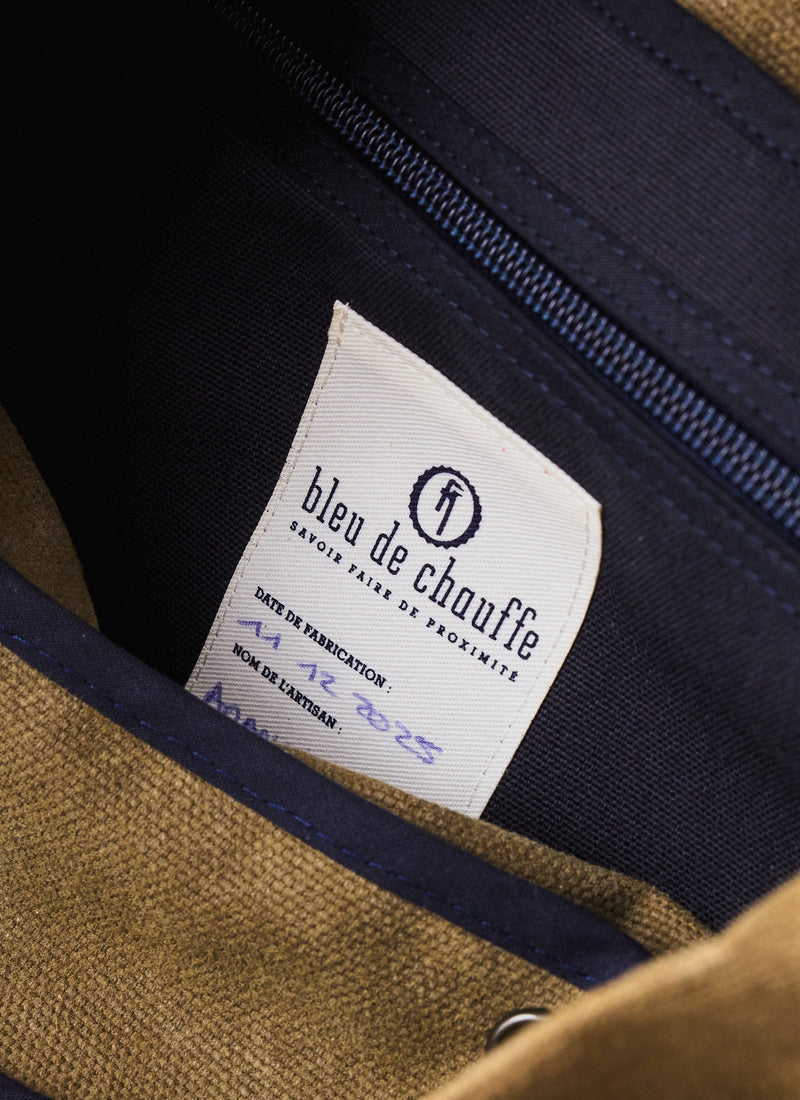 Bleu De Chauffe Gombe Cotton Bag | Khaki