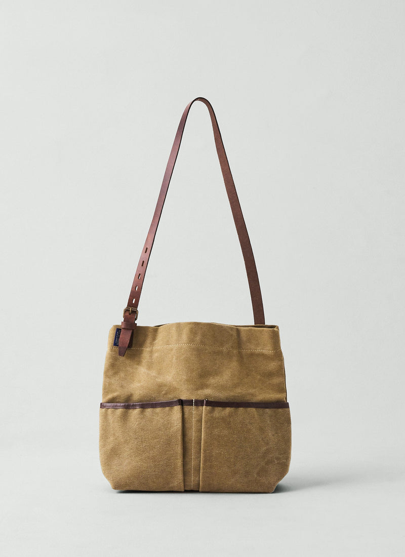 Bleu De Chauffe Gombe Cotton Bag | Khaki