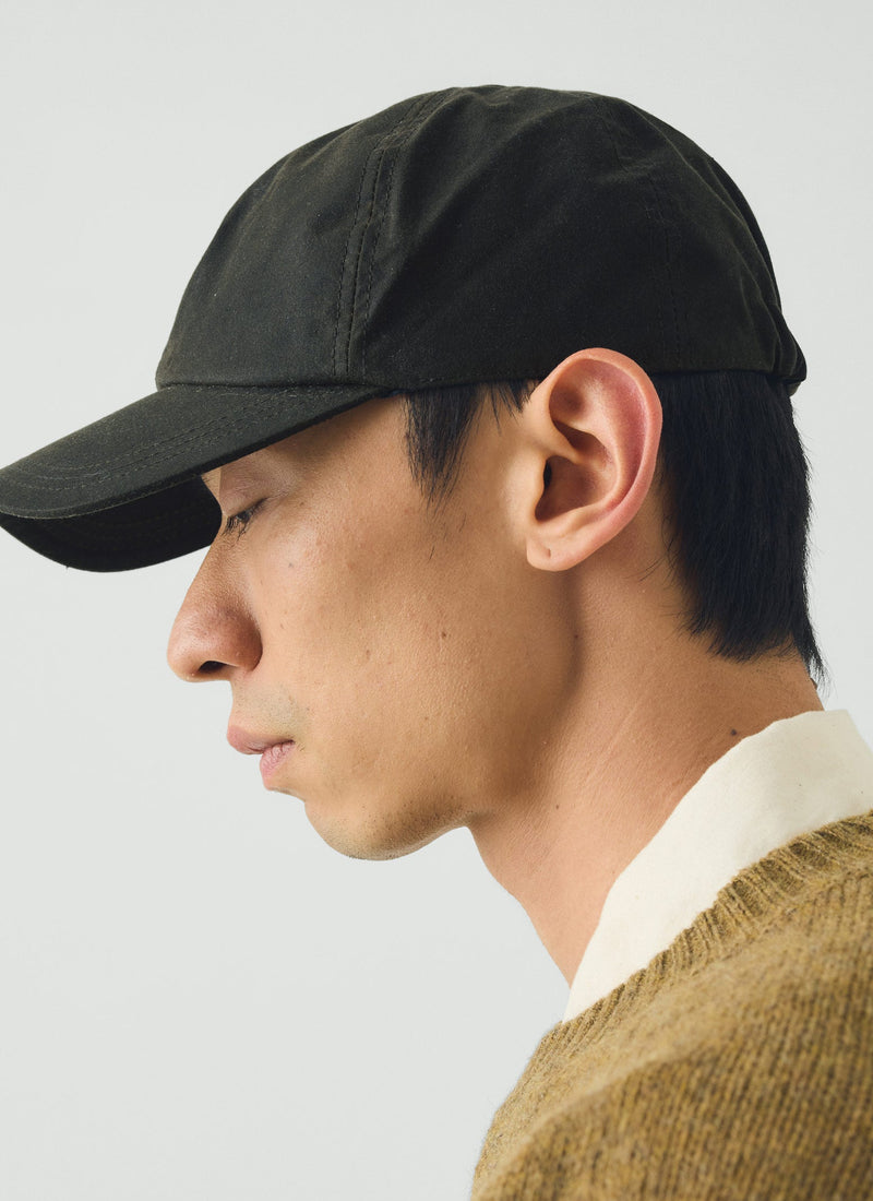 Beton Cire Wax Cotton Cap | Olive