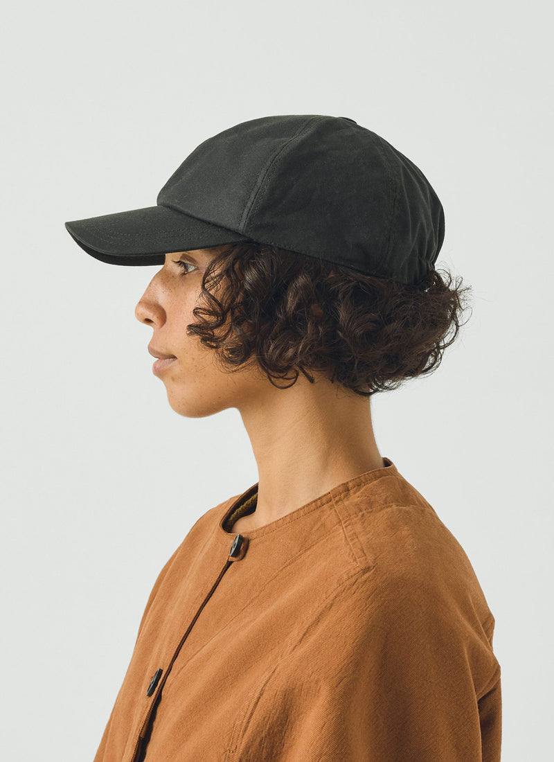 Beton Cire Wax Cotton Cap | Olive